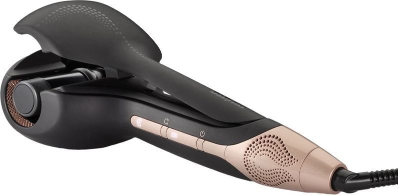 BaByliss Стайлер Wave Secret Air, автоматичний , 230Вт, темп.режимів-3, 180C&ndash;230С, іонізація, кераміка, чорний C1900E фото