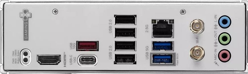 MSI Материнcька плата B840M GAMING PLUS WIFI6E sAM5 B840 4xDDR5 M.2 HDMI WiFi BT mATX 911-7E77-003 фото