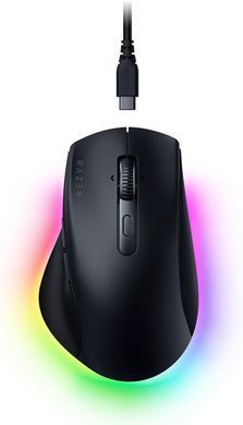Razer Миша Razer Pro Click V2, RGB, USB-A/WL/BT, чорний RZ01-03900100-R3M1 фото