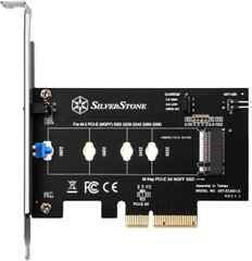 SilverStone Плата-адаптер M.2 PCIe/NVMe SSD на PCIe x4 - купити в інтернет-магазині Coolbaba Toys