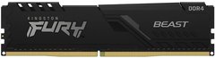 Пам'ять ПК Kingston DDR4 32GB 2666 FURY Beast Black KF426C16BB/32 фото