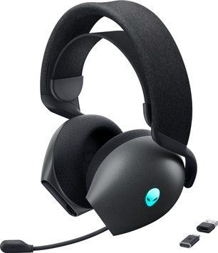 Dell Гарнітура ігрова Dell Alienware Tri-Mode Wireless Gaming Headset - AW725H, чорний 545-BBFW фото