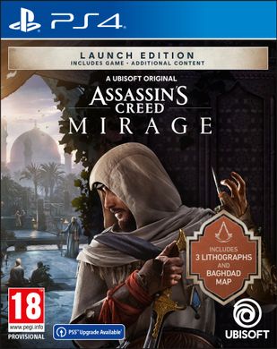 Games Software Assassin's Creed Mirage Launch Edition (Free upgrade to PS5) [BD disk] (PS4) 3307216258018 фото