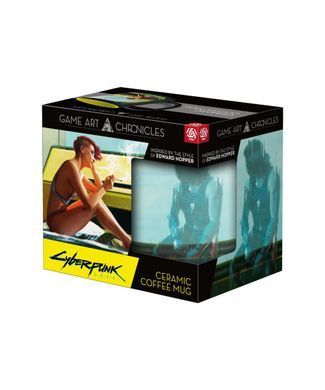 GoodLoot Чашка Game Art Chronicles Cyberpunk 2077 V & Edward Hopper 5908305247647 фото