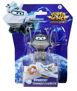Super Wings Ігрова фігурка-трансформер Super Wings Transform-a-Bots Травер (Traver), 5см EU780032 фото