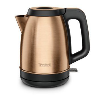 Tefal Електрочайник Coppertinto 1.7л, Strix, нержавіюча сталь, бронзовий KI280G10 фото