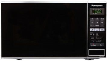 Panasonic Микроволновая печь, 20л, 800Вт, гриль, дисплей, нерж NN-GT264MZUE фото