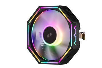 2E Gaming Процесорний кулер Air Cool AC120ZP RGB, LGA1851, 1700, 1200, 115x, 775, AM5, AM4, AM3, AM3+, AM2, AM2+, FM2, FM1, 4pin RGB, TDP 95W 2E-AC120ZP-RGB фото