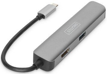 Digitus Док-станція Travel USB-C, 5 Port DA-70891 фото