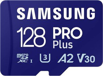 Samsung Карта памяти microSDXC 128GB C10 UHS-I R180MB/s PRO Plus MB-MD128SA/EU фото