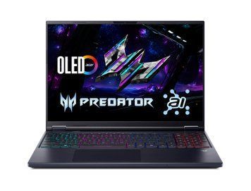 Acer Ноутбук Acer Predator Helios Neo 16 PHN16-73 16" WQXGA OLED, Intel U9-275HX, 64GB, F2TB, NVD5090-24, Lin, чорний NH.QW2EU.003 фото