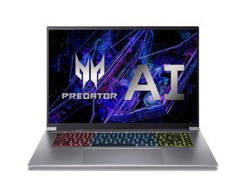 Acer Ноутбук Acer Predator Triton Neo 16 PTN16-51 16" WQXGA, Intel U9-185H, 32GB, F1TB, NVD4060-8, Lin, сріблястий NH.QSAEU.008 фото