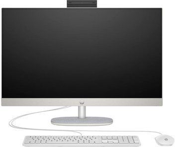 HP Комп'ютер персональний моноблок All-in-One 27" FHD IPS AG, AMD R7-7730U, 16GB, F512GB, UMA, WiFi, кл+м, DOS, білий A1QX9EA фото