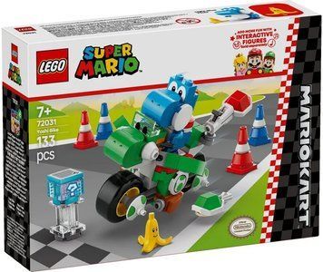 LEGO Конструктор LEGO Super Mario Mario Kart &ndash; Yoshi Bike 72031 фото