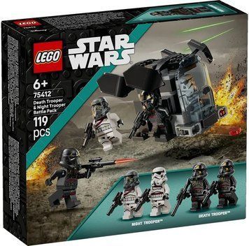LEGO Конструктор LEGO Star Wars Бойовий набір &laquo;Боєць смерті і Нічний піхотинець&raquo; 75412- фото