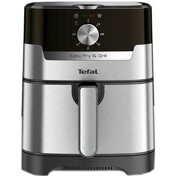 Tefal Мультипіч Easy Fry&Grill, 1550Вт, чаша-4,2л, механічне керування, від 80&deg;C до 200&deg;C, пластик, нерж. сталь EY501D15 фото