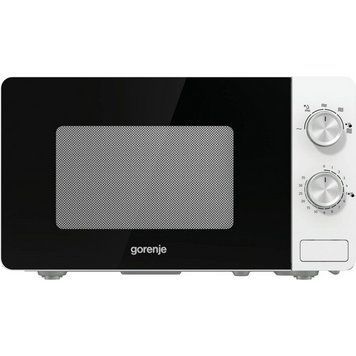Gorenje Мікрохвильова піч, 20л, мех. керув., 800Вт, білий MO20E1W фото