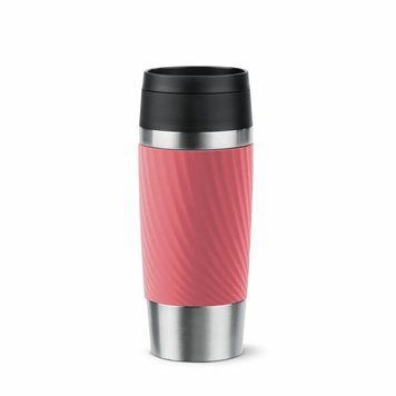 Tefal Термочашка Travel Mug Classic Twist, 0.36л, нержавіюча сталь, кораловий N2024410 фото