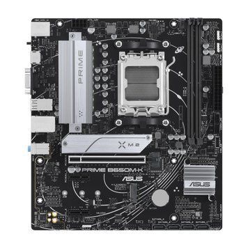 ASUS Материнcкая плата PRIME B650M-K sAM5 B650 2xDDR5 M.2 HDMI D-Sub mATX 90MB1F60-M0EAY0 фото