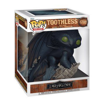 Игровая фигурка FUNKO POP! серии "Как приручить дракона" - БЕЗЗУБИК НА СКАЛЕ 86140 фото