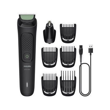 Philips Триммер універсальний Philips All-in-One Trimmer 3000 Series для лица, головы, носа, акум., насадок-7, сталь, черный MG3920/15 фото