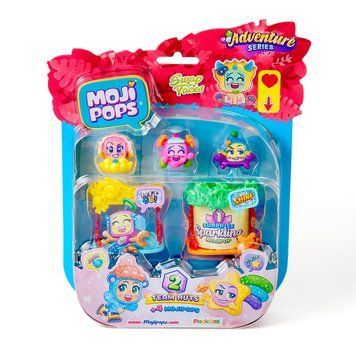 Ігровий набір MOJI POPS серії "Adventure" &ndash; КОМАНДНІ ПРИГОДИ (4 фігурки, аксесуари) PMPAB416IN00 фото