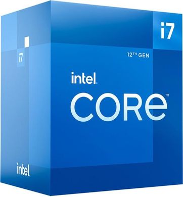 Intel ЦПУ Core i7-12700 12C/20T 2.1GHz 25Mb LGA1700 65W Box BX8071512700 фото