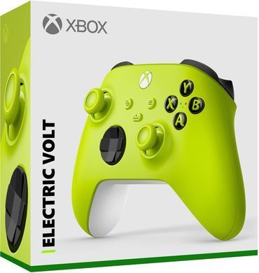 Microsoft Геймпад Xbox BT, жовтий QAU-00022 фото