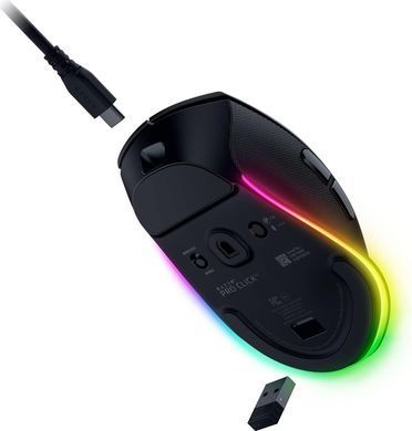 Razer Миша Razer Pro Click V2, RGB, USB-A/WL/BT, чорний RZ01-03900100-R3M1 фото