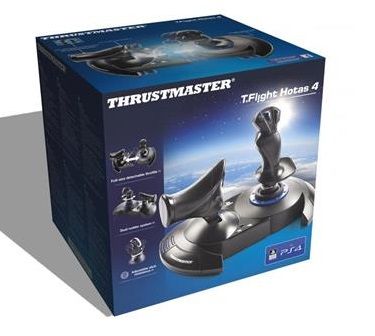 Джойстик с рычагом управления двигателем для PC/PS4/PS5 Thrustmaster T.Flight Hotas 4 4160664 фото