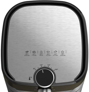 Tefal Мультипіч Easy Fry&Grill, 1550Вт, чаша-4,2л, механічне керування, від 80&deg;C до 200&deg;C, пластик, нерж. сталь EY501D15 фото
