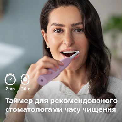 Philips Щетка зубная электр. Sonicare 4100 Series, 31т. колеб/мин, насадок-1, сиреневый HX3689/44 фото