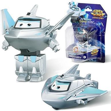 Super Wings Ігрова фігурка-трансформер Super Wings Transform-a-Bots Травер (Traver), 5см EU780032 фото