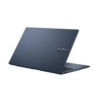 ASUS Ноутбук ASUS Vivobook 17 X1704VA-AU988 17.3" FHD IPS, Intel 7 150U, 16GB, F512GB, UMA, NoOS, Блакитний 90NB13X2-M00HF0 фото