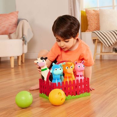 Игровой набор для боулинга - ВЕСЕЛАЯ ФЕРМА BT1802Z фото