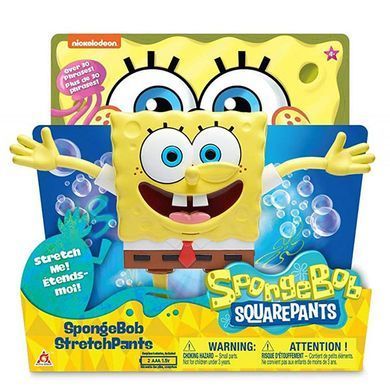 Sponge Bob Интерактивная игрушка StretchPants со звуком EU691101 фото