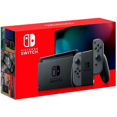 Nintendo Игровая приставка Switch (серый) 4902370551198 фото