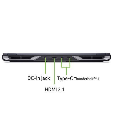 Acer Ноутбук Acer Predator Helios Neo 16 PHN16-73 16" WQXGA, Intel U9-275HX, 64GB, F2TB, NVD5070-8, Lin, чорний NH.QX5EU.006 фото