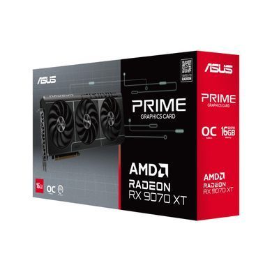 ASUS Видеокарта Radeon RX 9070 XT 16GB GDDR6 OC PRIME-RX9070XT-O16G 90YV0L71-M0NA00 фото