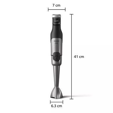 Philips Блендер погружной Series 5000, 1200Вт, 5в1, чопер, терки, черный