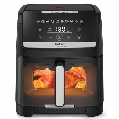 Tefal Мультипіч Tefal Easy Fry Silence XXL, 1800Вт, чаша-7, сенсорне керув., 10 програм, з віконцем, пластик, чорний EY8468E0 фото