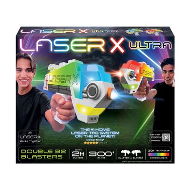 Ігровий набір для лазерних боїв - LASER X ULTRA ДЛЯ ДВОХ ГРАВЦІВ 87552 фото