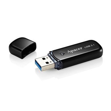 Накопичувач Apacer 32GB USB 3.1 Type-A AH355 Black AP32GAH355B-1 фото