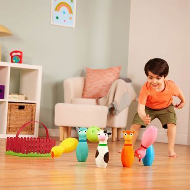 Игровой набор для боулинга - ВЕСЕЛАЯ ФЕРМА BT1802Z фото