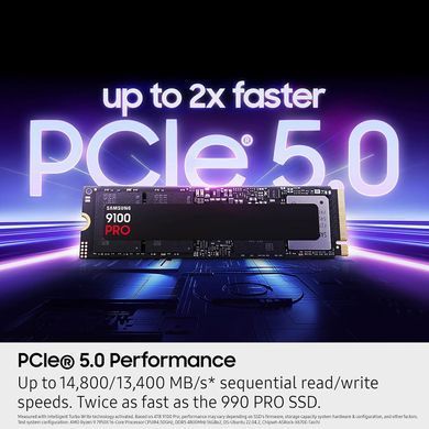 Samsung Накопитель SSD Samsung M.2 4TB PCIe 5.0 9100PRO MZ-VAP4T0BW фото