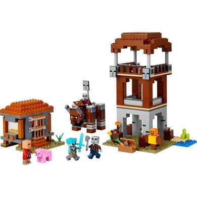 LEGO Конструктор LEGO Minecraft Аванпост розбійників та спустошувач 21278 фото