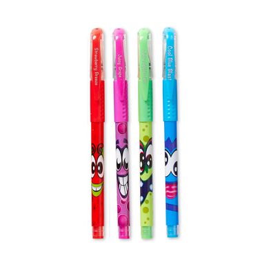 Набір ароматних гелевих ручок - ЯСКРАВІ ФРУКТИ (4 кольори) 40454 фото