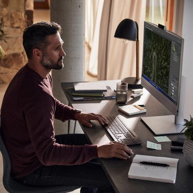 HP Комп'ютер персональний моноблок EliteOne 870-G9 27" QHD IPS AG, Intel i5-13500, 16GB, F512GB, UMA, WiFi, кл+м, Win11P 7B0V9EA фото