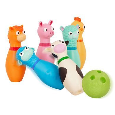 Игровой набор для боулинга - ВЕСЕЛАЯ ФЕРМА BT1802Z фото
