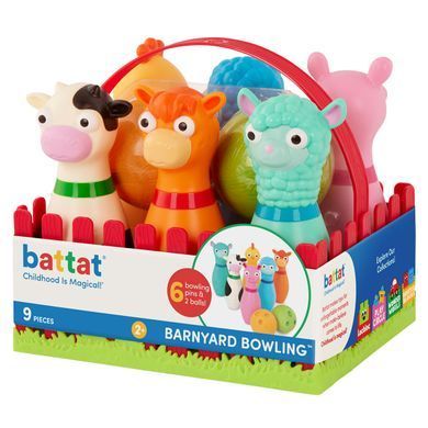 Игровой набор для боулинга - ВЕСЕЛАЯ ФЕРМА BT1802Z фото